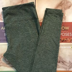 Green Yoga Leggings